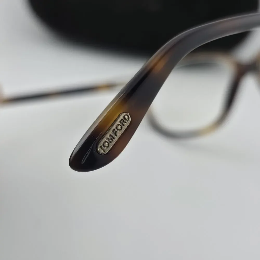 Tom Ford TF5316 056 54-14 Eyeglasses Frames Brown Havana Italy w/ Case Read Desc